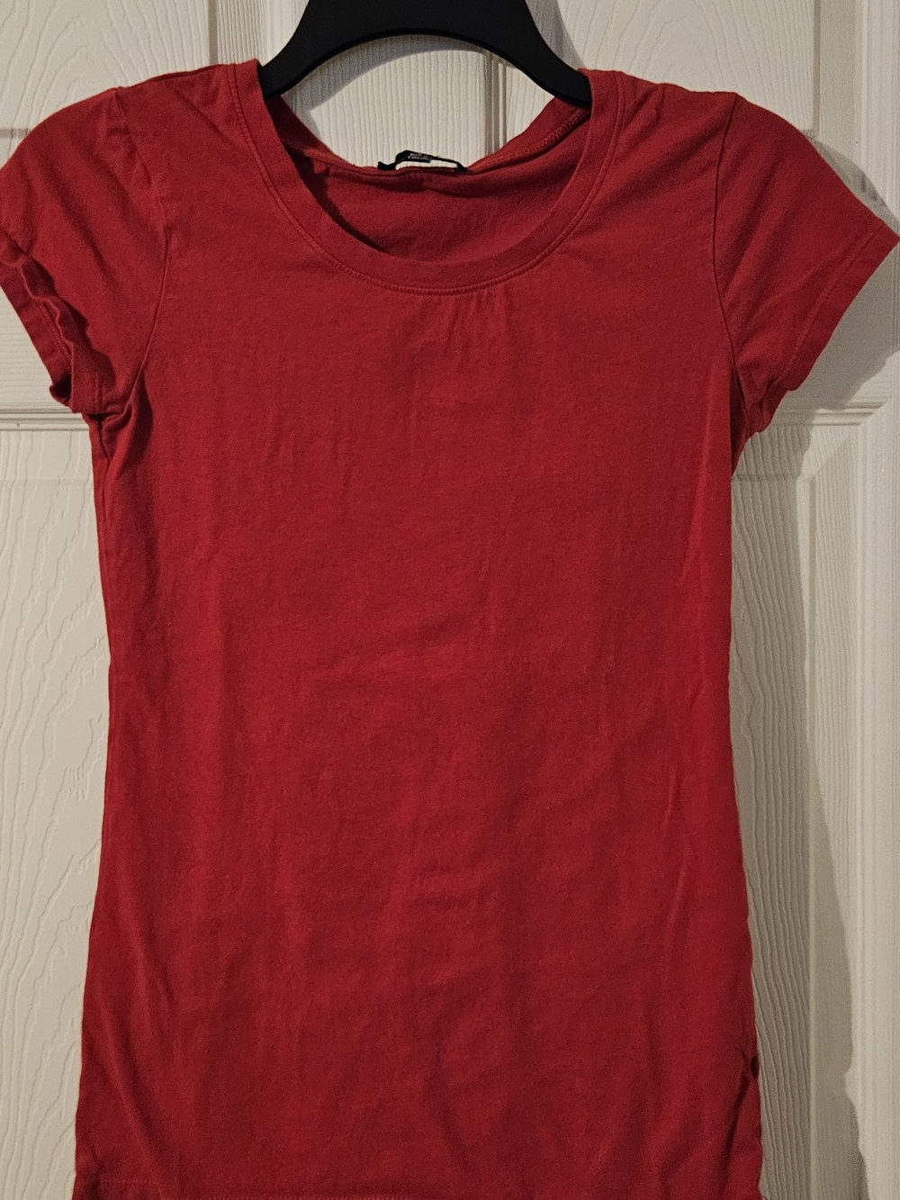Ambiance Classic Crewneck Short-Sleeve Tee — Red
